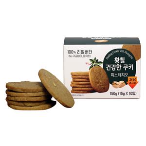 [리뉴얼] 황칠 건강한 쿠키(10p) - 피스타치오