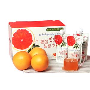 황칠 맛있는 발효초-파우치음료세트(200ml*20개)