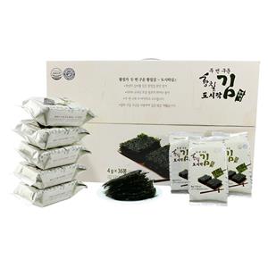 두번 구운 황칠 - 도시락김(4g*36봉)  ※ 순차배송중