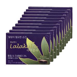 [10%할인] 라라쿨라 캔디 블리스터 8입 10세트