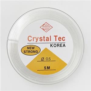 투명 탄성 우레탄줄 (두께 0.5mm, 길이 5m)