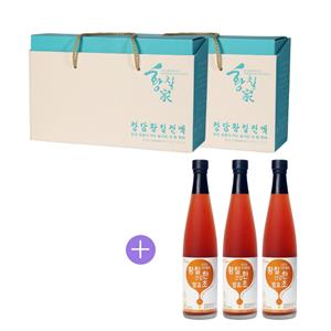 [이벤트] 청담황칠진액 덕용 2세트 + 황칠발효초(자몽/케이스없음) 3병