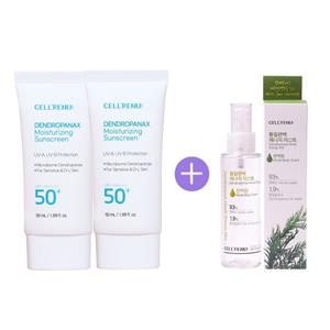 [이벤트] 셀리뉴 덴드로파낙스 모이스춰라이징 선스크린 50ml 2개세트 + 황칠편백 미스트 편백향