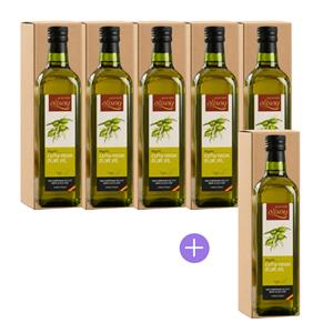 [5+1이벤트] 유기농 엑스트라 버진 올리브오일 단품 500ml ※상자케이스 포함